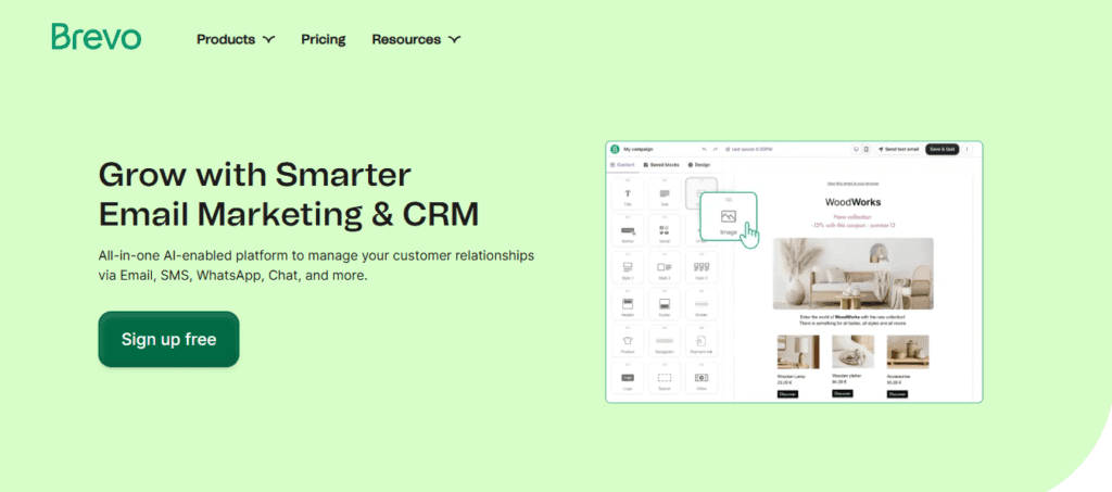 Top 5 Email Marketing Tools for Small Businesses in 2025 3 Screenshot 2025 04 11 171042