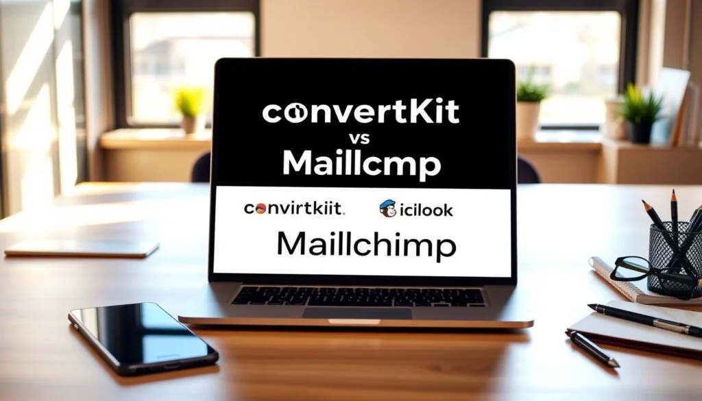 ConvertKit vs Mailchimp | The Best Comparison for 2025 1 ConvertKit vs Mailchimp 1024x585 1